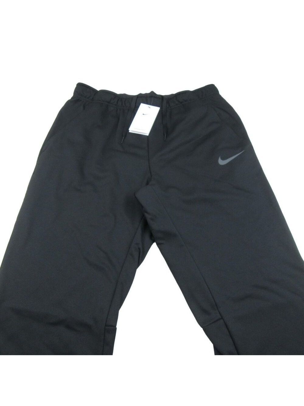 Nike Therma-FIT Training Tapered Pants Mens Size Large Black NEW